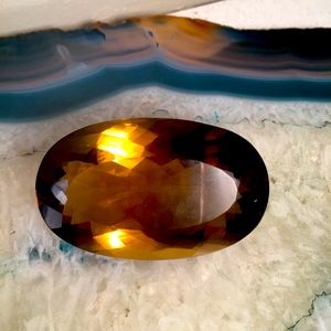 Smoky Quartz 💎 Loose Gemstone Cut & Faceted Huge